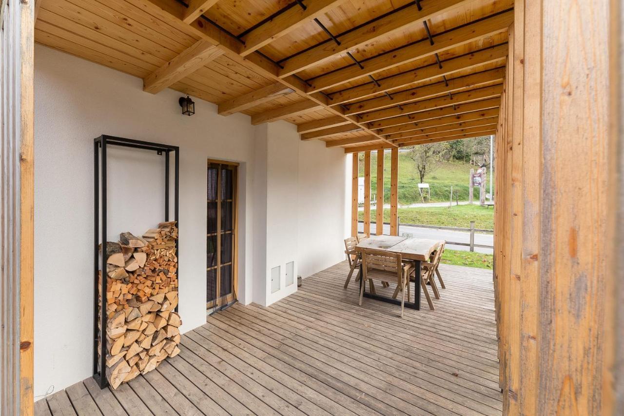 Hisa Na Soncu / Sun House Apartment Zgornje Gorje ภายนอก รูปภาพ